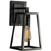 HJZY Americano Retrò Industriale Lampada da terra Loft Vintage Edison E27 Bar Corridoio Applique in ferro battuto con vetro chiaro Ombra Luce di parete Decorato Soggiorno Cucina Camera da letto Lanterna