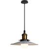 PETITES ECREVISSES Lampada a Sospensione Vintage 3 Luci Metallo Plafoniera E27 Industriale Retro Lampadario da Soffitto Paralume Nero 22cm Creativa Per Caffè Bar Sala Da Pranzo,Altezza Regolabile (A-1 pezzo)