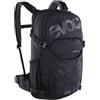EVOC Zaino STAGE 18, nero | Zaino, spallacci regolabili tramite BRACE LINK, AIR FLOW CONTACT SYSTEM, con scomparto per sacca idrica