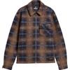 Barbour International Oswald Fleece Overshirt Navy
