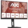 AOC MONITOR AOC LCD IPS 27 WIDE FRAMELESS 4K U27E3UF 4ms MM UHD 1000:1 BLACK 2xHDMI DP Vesa - U27E3UF