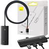 Baseus HUB Lite Series Adapter (USB-A to 4xUSB-A 3.0 5Gb/s) Black (WKQX030101)