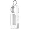 XINYIN Custodia protettiva in silicone morbido per fotocamera 360 5 resistente agli urti antiscivolo con strato protettivo per fotocamera nera
