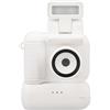 Zunate Piccola Videocamera DV, Videocamera HD 1080P con Flash, Schermo a Colori da 1,44 Pollici, Videocamera DV Compatta per la Registrazione di Fotografie di Viaggio (WHITE)