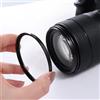 Generic Filtro UV per obiettivo della fotocamera, multi formato 37/40,5/43/46/49/52 mm, filtro di protezione UV, copriobiettivo a vite, blocca la luce UV per fotocamere DSLR Mirrorless (43 mm)