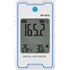 Helilyco Corpo di plastica del metallo del tester 7x4cm di illuminazione della tasca | Ampia gamma 0.1-999900LX, test di sfarfallio 10Hz-10kHz, analisi precisa della luce dell'impianto, lettura rapida della