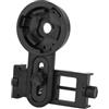 TEHAUX Adattatore Smartphone Telescopio Supporto Nero Plastico | Binocolo e Monoculare, Diametro Esterno 26, 4-46, 4mm, Larghezza Telefono 55-98mm Stile Casuale