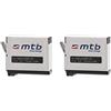 mtb more energy 2x Batteria AHDBT-401 [Li-Ion - 3.8V / 1160mAh] per GoPro Hero4 / Hero 4 - Black & Silver Edition