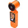 Bewinner 4K Action Camera con Ventola di Raffreddamento (ORANGE) | Compatto, obiettivo da 180°, portatile, batteria da 2000 mAh, ideale per esterni