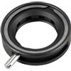 INTCHE Diaframma a iride manuale A20F, modulo di apertura ottica meccanica regolabile for obiettivo ottico del microscopio della fotocamera