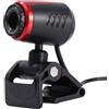 LIFKICH Webcam Flessibile per PC 1.3mp Abs USB 2.0 Nero Plug And Play | Sensore Cmos a Colori, Collo Flessibile, 30fps, Ricarica Usb, per Computer e Postazione Domestica