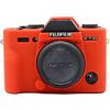 Market&YCY Custodia protettiva in silicone per fotocamera protettiva della fotocamera professionale, Per Fuji X-T10 X-T20 - Rosso