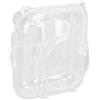 ciciglow Custodia per Fotocamera Istantanea Compatibile con Mini 12 Custodia Trasparente per Fotocamera Istantanea Mini 12 con Tasca Posteriore per Foto Adesivi (Insieme