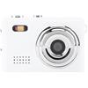 Sxhlseller Mini Telecamera Digitale HD 12MP 1080p con Condivisione di Tipo C e Display da 0,96, Telecamera con Pollice Compatto per la Registrazione (WHITE)