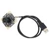 Brrnoo Modulo Fotocamera 1 MP, Campo Visivo Ampio 72°, Chip OV9732, USB 2.0 Plug and Play, per XP/Win7/Win8/Win10/OS X//con Riconoscimento Facciale e Supporto Scansione QR