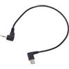 Tosuny Cavo di Rilascio Dell'otturatore da USB-C a 2,5 Mm per A7M5 A7CII | Connettore Angolato 90°, Lunghezza 30cm, Placcato Oro, Conduttore OFC