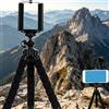 Generic Mini treppiede flessibile universale per telefono cellulare con supporto | Treppiede portatile da viaggio per registrazione streaming creazione di contenuti, adatto per telefoni Android e piccole
