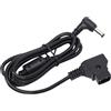 Yctze Cavo di Alimentazione con Jack Ad Angolo Retto CC da 2,5 Mm Tipo B Maschio a D Tap da 3,3 Piedi per Fotocamera BMCC BMPC 4K Luce LED con Connettore di Alimentazione da Jack Tipo