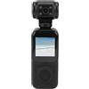 Lazmin112 Action Camera 4K, Obiettivo Grandangolare 130°, Obiettivo Regolabile 180°, Schermo 1,54 Pollici, Controllo Tramite App, 2000 Mah, Microfono Integrato, Per Moto, Ciclismo