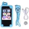 Luocute Fotocamera Digitale da 96 MP, Fotocamera con Doppio Obiettivo con Touchscreen, Lettore MP3 MP4, modalità di Gioco, Timer, Sveglia, Calendario, Fotocamera Portatile per