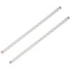 Alipis 2 Pezzi Barra LED Pieghevole per Light Box Fotografico, Usb, Pvc | Accessorio per Foto e Video, Adattabile Agli Angoli, Lunga Durata, per Cataloghi Commerciali e Online