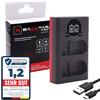 Baxxtar Dual LCD Caricabatterie USB-C per Nikon EN-EL15/EL15b/EL15c | Mini caricabatterie da viaggio per Z5 Z6 Zf Z6II Z6III Z7 Z7II Z8 D800 D850 D7000 D7100 D7200 D7500