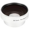 Topiky 0.45X Obiettivo grandangolare per fotocamera, ingrandimento del vetro ottico Lente aggiuntiva per obiettivi per fotocamera da 30,5 mm