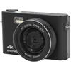 Bewinner Fotocamera Digitale per Fotografia, Fotocamera per Vlogging 4K 64MP per Viaggi, Fotocamera Compatta con Zoom Digitale 18X con Messa a Fuoco Automatica, Touchscreen LCD TFT da 3,0