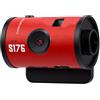 Sxhlseller Videocamera Digitale 1080P con Schermo da 1,47 Pollici, (rosso) | Fotocamera da viaggio ricaricabile con porta di tipo C, portachiavi per zaino, design retrò compatto per la scuola e l\'uso