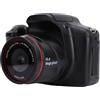 Yctze Fotocamera digit con teleobiet 6x, 6MP HD 080P, display LCD e fl to, ide per vlogging e viaggi - perfetta per appassionati di fotografia in movimento