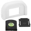 Yctze Mirino per Fotocamera Digitale EF Ive Eye Cup per 760D 650D 500D Paraocchi per Fotocamera o Accessorio per Fotocamera per Oculare Oculare per Fotocamera Kit Oculare per Mirino
