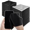 Generic 30 panni in microfibra per la pulizia di computer portatili, TV, obiettivo della fotocamera, telefono cellulare, salviettine per la pulizia degli occhiali, kit di pulizia (nero)