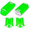 WRAPGRADE adesivi compatibili con DJI NEO Set di 2 batterie (Neon Green)