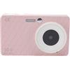 Elprico Camera Digitale 4K, Fotocamere da 50 MP per Fotografia con Zoom Digitale e Autofocus Digitale 16x, Videocamera Vlogging per Video di YouTube, Fotocamera da 2,8 Pollici Compatta (Roseo)