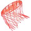 HOOTNEE Ombrello Giapponese in Legno e Seta Rosso Classico per Decorazione | Prop per Danza e Fotografia, Stile Classico, Uso Domestico e Feste, Accessorio Scenico Elegante