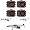 Fututech - Kit filtro per DJI Mini SE Mavic Mini2 Mini proteggere la lente ad alta trasmissione luminosa, regolazione della luce anti-olio, accessorio Drone (Combo ND/PL)