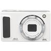 Generic Fotocamera per da 48 MP, Fotocamera Digitale con Display IPS da 2,8 Pollici 4K UHD per Foto (WHITE)