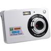 Tonysa Fotocamera Digitale 4K da 48 MP con Zoom 8x, 20 Filtri per Vlogging per Bambini, modalità Selfie, Registrazione di Momenti Quotidiani, Selfie di Viaggio, Registrazione Video,