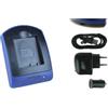 mtb more energy Caricabatteria (USB/Auto/Corrente) NP-BN1 compatibile con Sony Cyber-shot DSC-TX.. W.. WX.. QX.. - v. lista