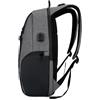 UPALDHOU Backpack di Laptop Business Leggero Resistente all'acqua con Porta di Ricarica USB, Borsa a Tracolla Multifunzionale di Grande capacità per Pendolare per Ufficio di Lavoro, Strisce Riflettenti per