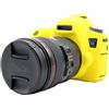 Market&YCY Custodia protettiva in silicone per fotocamera protettiva della fotocamera professionale, Per Canon 6D - Giallo