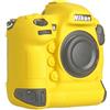 Market&YCY Custodia protettiva in silicone per fotocamera protettiva della fotocamera professionale, Per Nikon D5 - Giallo