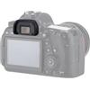 JJC Oculare in silicone morbido per Canon EOS 6D, 6D Mark II, 5D, 5D Mark II, 80D, 70D, 60D, 50D, 40D, 30D, 20Da, 20D, 10D, D60, D30, A2E, A2 Sostituisce l'oculare Canon Eb