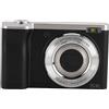 Goshyda Fotocamera Digitale 5K, Fotocamera per Vlogging con Messa a Fuoco Automatica con Touch Screen da 2,8 Pollici, Zoom Ottico 10X, Flash Integrato, Piccola Videocamera Compatta
