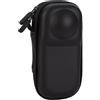 Dilwe Borsa di Stoccaggio a Guscio Duro, Design Compatto e Portatile, Protezione Esterna Duratura, Adattamento per Fotocamera X5, Fodera in Velluto Morbido, Facile da Pulire, Resistente Agli (BLACK)
