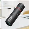 Generic Telescopio monoculare 10 x 24, impermeabile e leggero, per uso esterno (rosso)