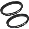 Generic Filtro UV per obiettivo di protezione della fotocamera con 39 mm HD idrofobo resistente ai graffi per obiettivo fotografico, 2 pezzi