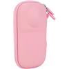 Dilwe Borsa di Stoccaggio a Guscio Duro, Design Compatto e Portatile, Protezione Esterna Duratura, Adattamento per Fotocamera X5, Fodera in Velluto Morbido, Facile da Pulire, Resistente Agli (Roseo)