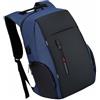 UPALDHOU Backpack di Laptop Business Leggero Resistente all'acqua con Porta di Ricarica USB, Borsa a Tracolla Multifunzionale di Grande capacità per Pendolare per Ufficio di Lavoro, Strisce Riflettenti per