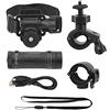 shenruifa Videoregistratore per Motocicletta 1080P FULL HD con Supporto per Casco Ciclismo Montagna DV Cam